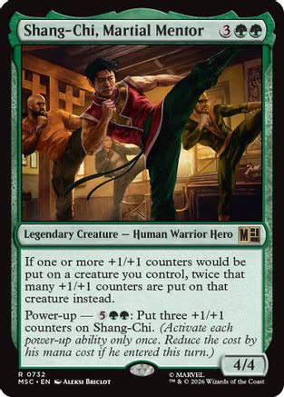 Shang-Chi, Martial Mentor |  (732) [Commander: Marvel Super Heroes]