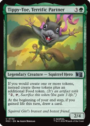 Tippy-Toe, Terrific Partner |  (734) [Commander: Marvel Super Heroes]
