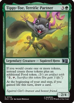 Tippy-Toe, Terrific Partner |  Foil (734) [Commander: Marvel Super Heroes]