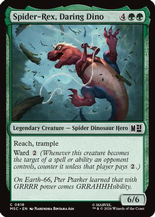 Spider-Rex, Daring Dino |  (818) [Commander: Marvel Super Heroes]