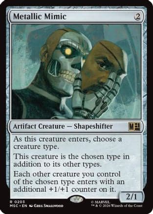 Metallic Mimic |  (203) [Commander: Marvel Super Heroes]