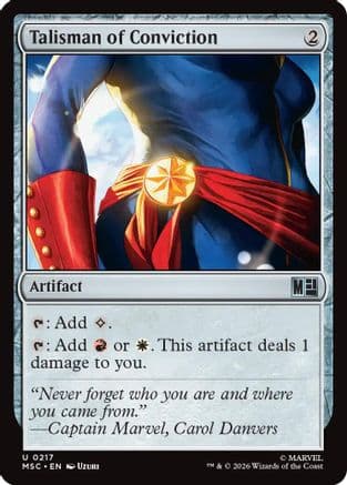 Talisman of Conviction |  (217) [Commander: Marvel Super Heroes]