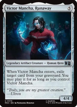 Victor Mancha, Runaway |  (574) [Commander: Marvel Super Heroes]
