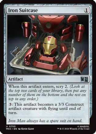 Iron Suitcase |  (750) [Commander: Marvel Super Heroes]