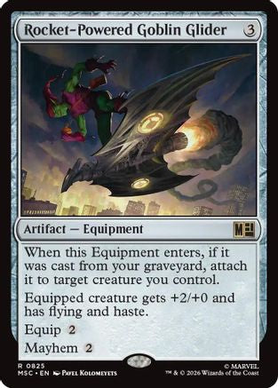 Rocket-Powered Goblin Glider |  (825) [Commander: Marvel Super Heroes]