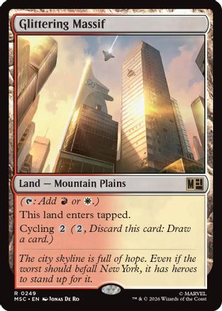 Glittering Massif |  (249) [Commander: Marvel Super Heroes]