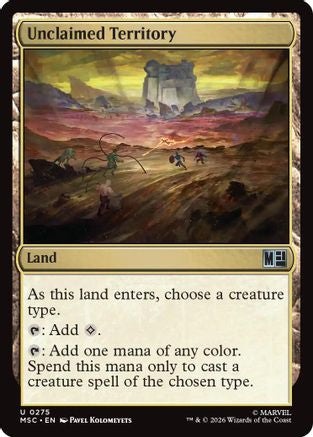 Unclaimed Territory |  (275) [Commander: Marvel Super Heroes]