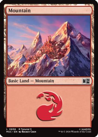 Mountain (0858) |  (858) [Commander: Marvel Super Heroes]