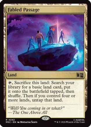 Fabled Passage |  (242) [Commander: Marvel Super Heroes]