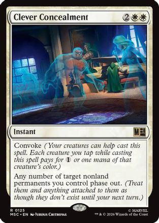 Clever Concealment |  (125) [Commander: Marvel Super Heroes]