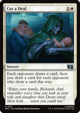 Cut a Deal |  (127) [Commander: Marvel Super Heroes]