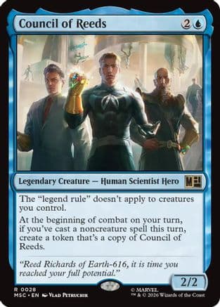 Council of Reeds |  (028) [Commander: Marvel Super Heroes]