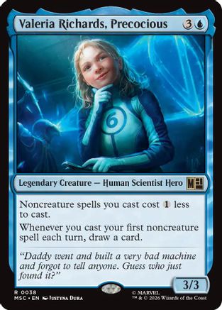 Valeria Richards, Precocious |  (038) [Commander: Marvel Super Heroes]