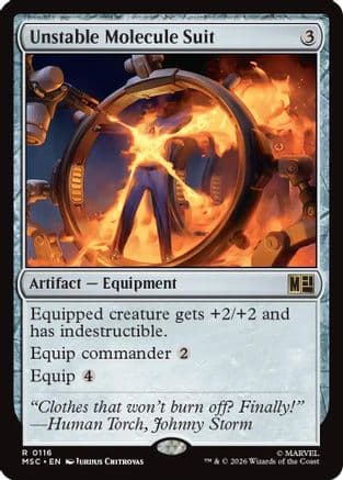 Unstable Molecule Suit |  (116) [Commander: Marvel Super Heroes]