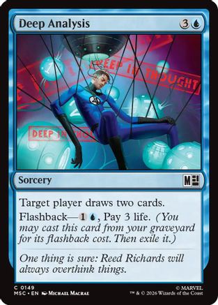 Deep Analysis |  (149) [Commander: Marvel Super Heroes]