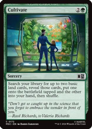 Cultivate |  (172) [Commander: Marvel Super Heroes]