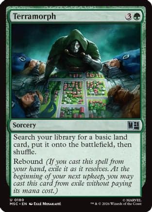 Terramorph (Surge Foil) |  Foil (180) [Commander: Marvel Super Heroes]