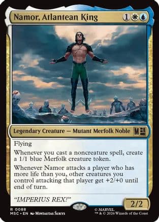 Namor, Atlantean King |  (088) [Commander: Marvel Super Heroes]