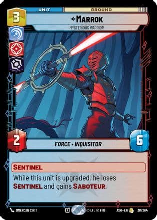 Marrok - Mysterious Warrior |  (30/264)  [Ashes of the Empire]