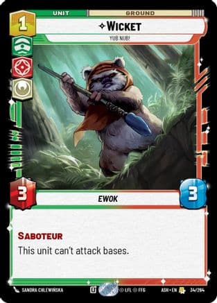 Wicket - Yub Nub! |  (34/264)  [Ashes of the Empire]