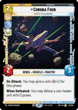 Corona Four - Justice for Alderaan |  (43/264)  [Ashes of the Empire]