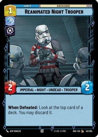 Reanimated Night Trooper |  (45/264)  [Ashes of the Empire]