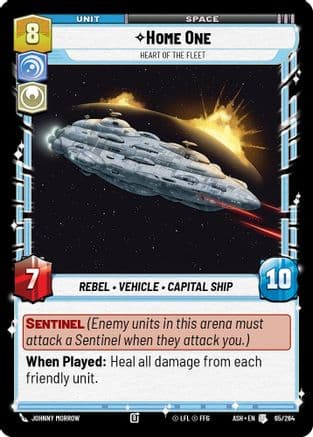 Home One - Heart of the Fleet |  (65/264)  [Ashes of the Empire]