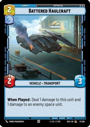 Battered Haulcraft |  (71/264)  [Ashes of the Empire]