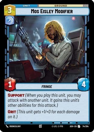 Mos Eisley Modifier |  (74/264)  [Ashes of the Empire]