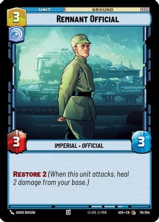 Remnant Official |  (76/264)  [Ashes of the Empire]