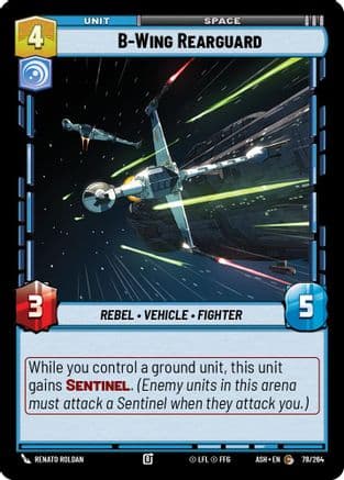 B-Wing Rearguard |  (78/264)  [Ashes of the Empire]