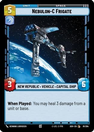 Nebulon-C Frigate |  (81/264)  [Ashes of the Empire]