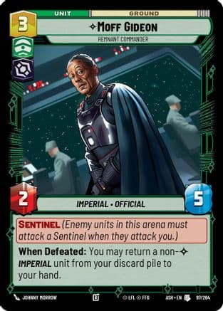 Moff Gideon - Remnant Commander |  (97/264)  [Ashes of the Empire]