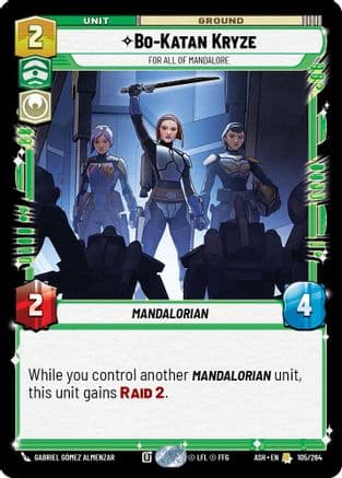 Bo-Katan Kryze - For All of Mandalore |  (105/264)  [Ashes of the Empire]