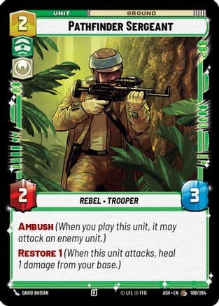 Pathfinder Sergeant |  (106/264)  [Ashes of the Empire]