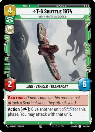 T-6 Shuttle 1974 - With a Mentor's Dedication |  (109/264)  [Ashes of the Empire]