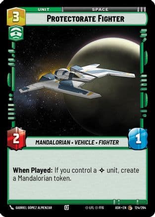Protectorate Fighter |  (124/264)  [Ashes of the Empire]