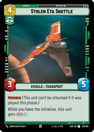Stolen Eta Shuttle |  (125/264)  [Ashes of the Empire]