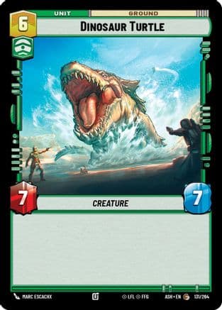 Dinosaur Turtle |  (131/264)  [Ashes of the Empire]