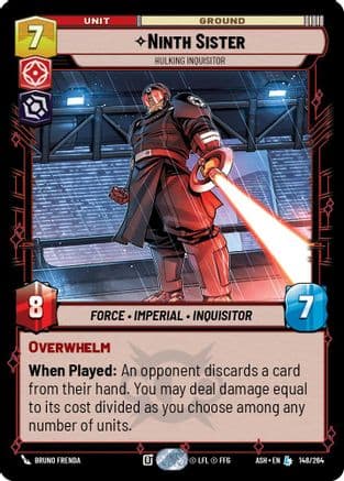 Ninth Sister - Hulking Inquisitor |  (148/264)  [Ashes of the Empire]