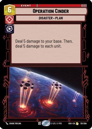 Operation Cinder |  (151/264)  [Ashes of the Empire]