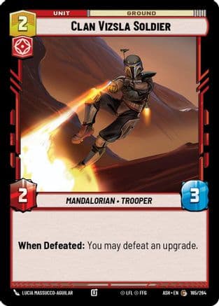 Clan Vizsla Soldier |  (165/264)  [Ashes of the Empire]