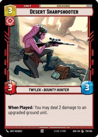 Desert Sharpshooter |  (170/264)  [Ashes of the Empire]