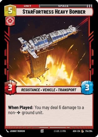 StarFortress Heavy Bomber |  (174/264)  [Ashes of the Empire]