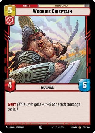 Wookiee Chieftain |  (175/264)  [Ashes of the Empire]