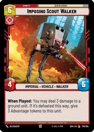 Imposing Scout Walker |  (176/264)  [Ashes of the Empire]