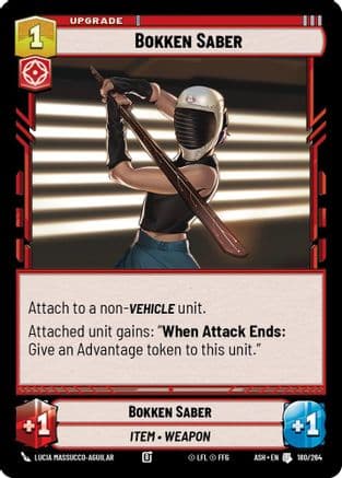Bokken Saber |  (180/264)  [Ashes of the Empire]