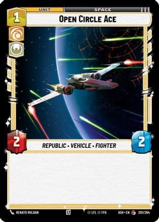 Open Circle Ace |  (201/264)  [Ashes of the Empire]