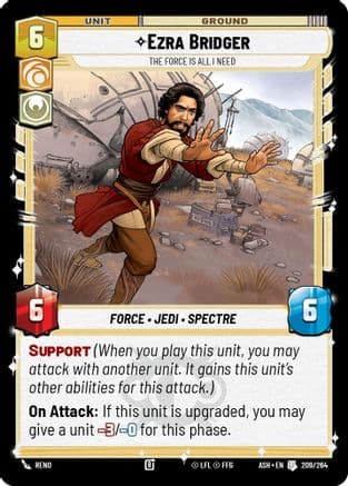 Ezra Bridger - The Force is All I Need |  (209/264)  [Ashes of the Empire]