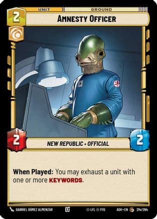 Amnesty Officer |  (214/264)  [Ashes of the Empire]